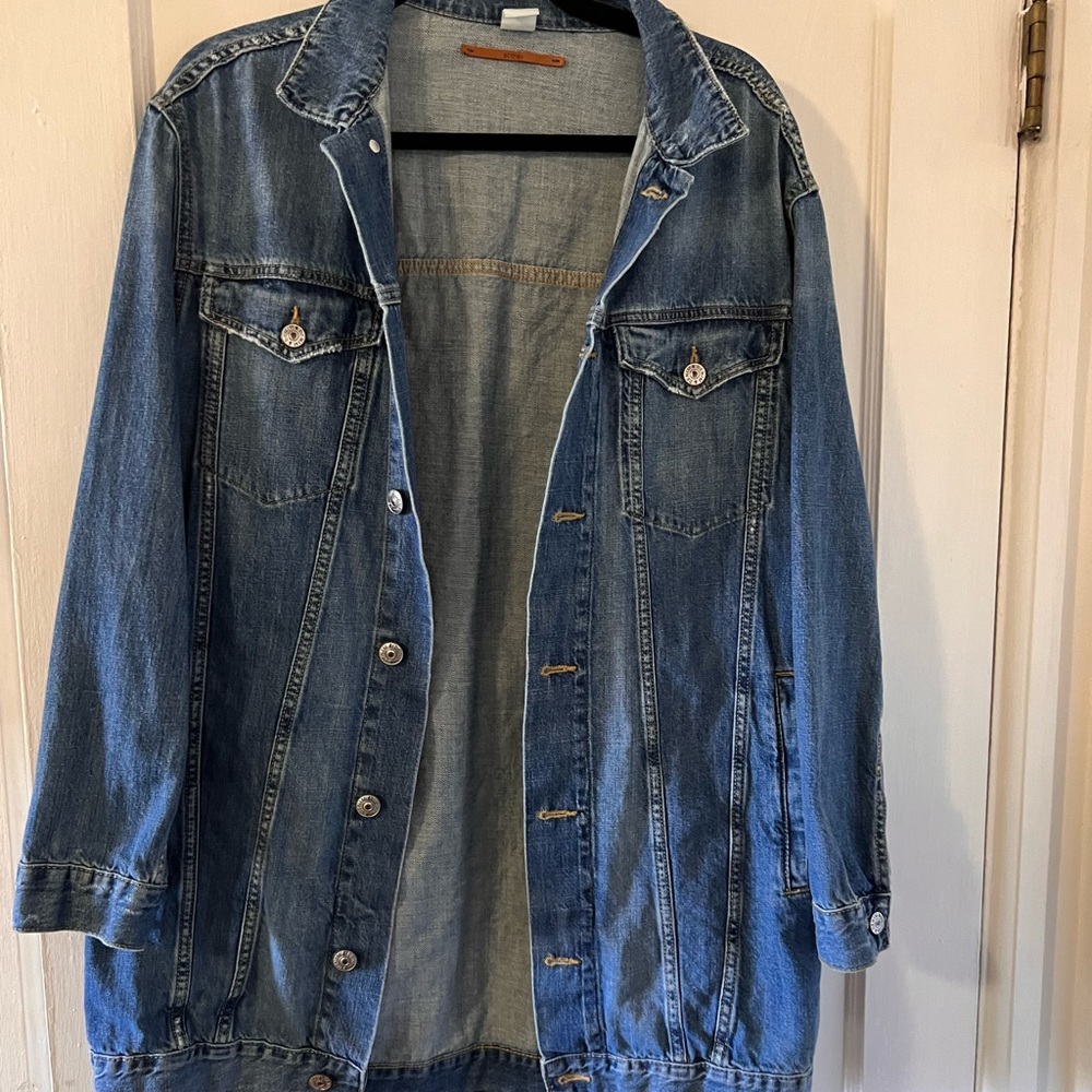 Oversized demin jacket